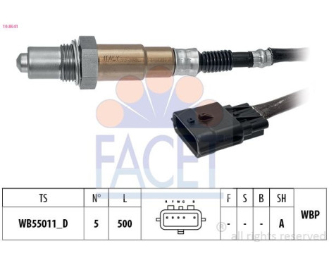 Lambda Sensor Made in Italy - OE Equivalent, Image 2