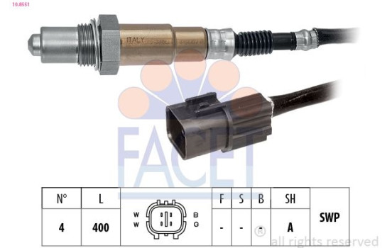 Lambda Sensor Made in Italy - OE Equivalent