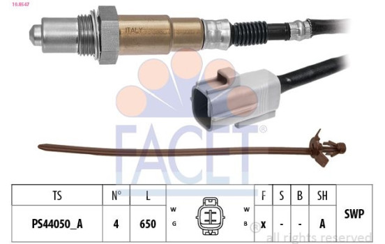 Lambda Sensor Made in Italy - OE Equivalent
