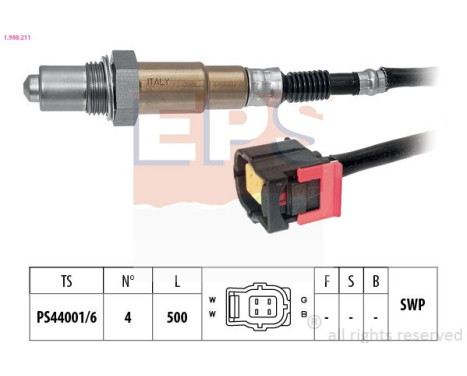 Lambda Sensor Made in Italy - OE Equivalent