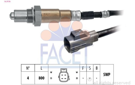 Lambda Sensor Made in Italy - OE Equivalent