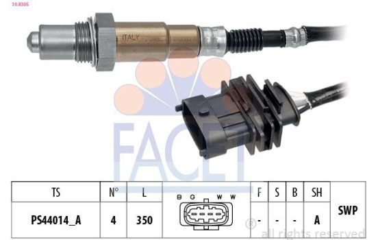 Lambda Sensor Made in Italy - OE Equivalent