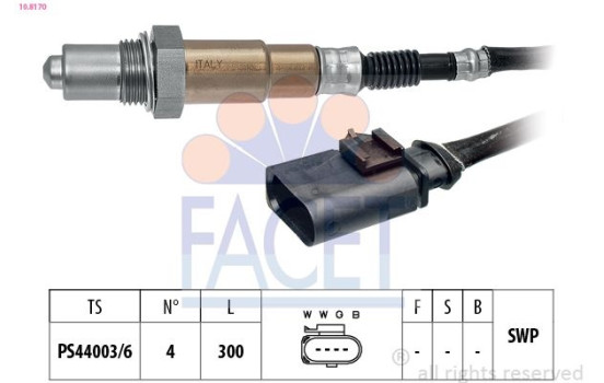 Lambda Sensor Made in Italy - OE Equivalent