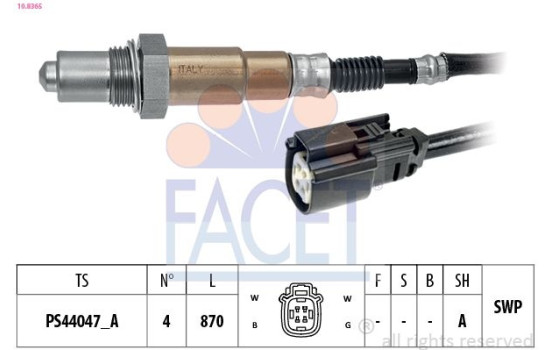 Lambda Sensor Made in Italy - OE Equivalent