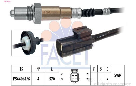 Lambda Sensor Made in Italy - OE Equivalent