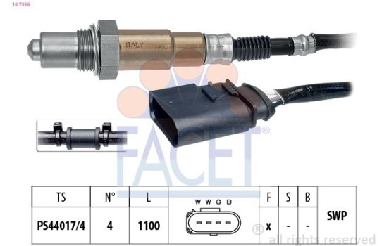 Lambda Sensor Made in Italy - OE Equivalent