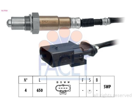 Lambda Sensor Made in Italy - OE Equivalent