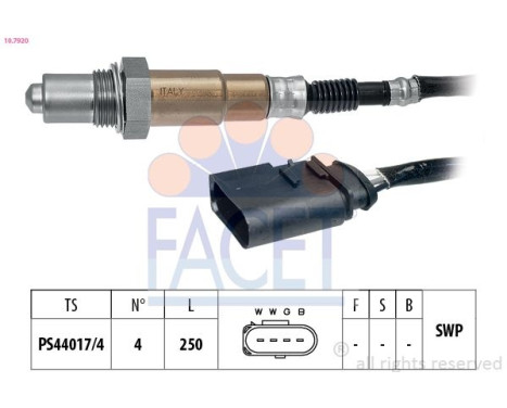 Lambda Sensor Made in Italy - OE Equivalent, Image 2