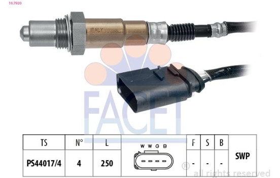 Lambda Sensor Made in Italy - OE Equivalent, Image 2