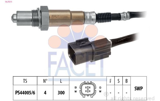 Lambda Sensor Made in Italy - OE Equivalent