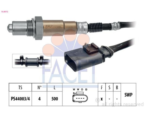 Lambda Sensor Made in Italy - OE Equivalent
