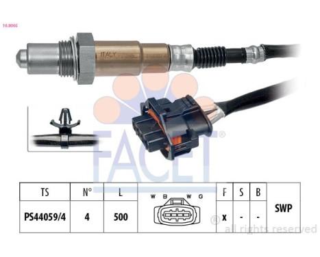 Lambda Sensor Made in Italy - OE Equivalent
