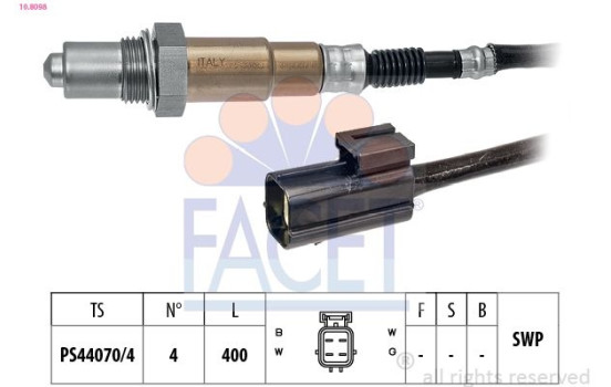 Lambda Sensor Made in Italy - OE Equivalent