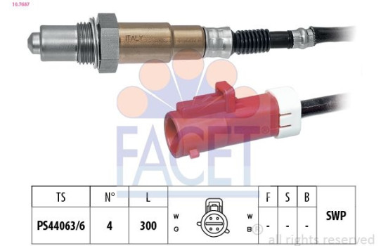 Lambda Sensor Made in Italy - OE Equivalent