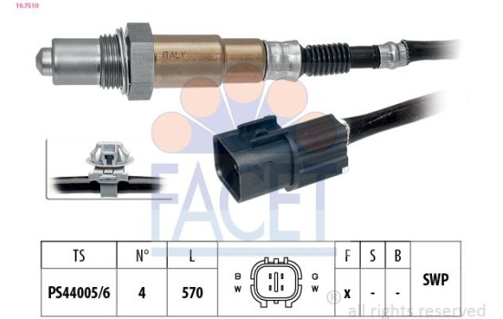 Lambda Sensor Made in Italy - OE Equivalent