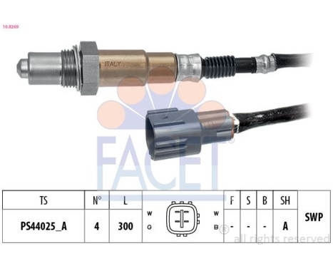 Lambda Sensor Made in Italy - OE Equivalent