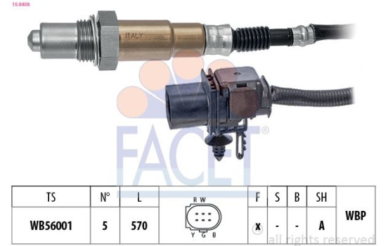 Lambda Sensor Made in Italy - OE Equivalent