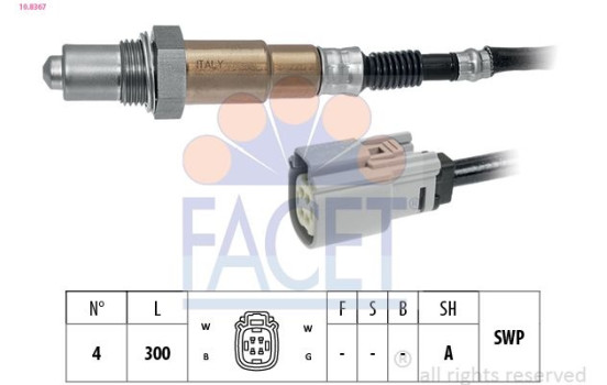 Lambda Sensor Made in Italy - OE Equivalent