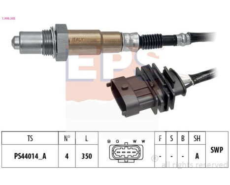 Lambda Sensor Made in Italy - OE Equivalent