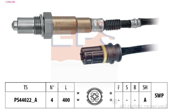 Lambda Sensor Made in Italy - OE Equivalent