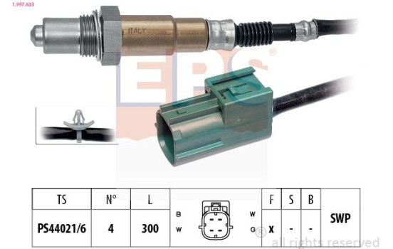 Lambda Sensor Made in Italy - OE Equivalent