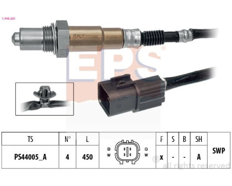 Lambda Sensor Made in Italy - OE Equivalent