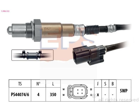 Lambda Sensor Made in Italy - OE Equivalent