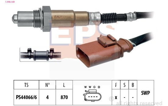 Lambda Sensor Made in Italy - OE Equivalent