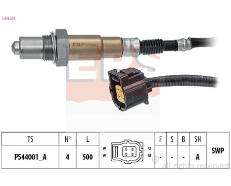 Lambda Sensor Made in Italy - OE Equivalent