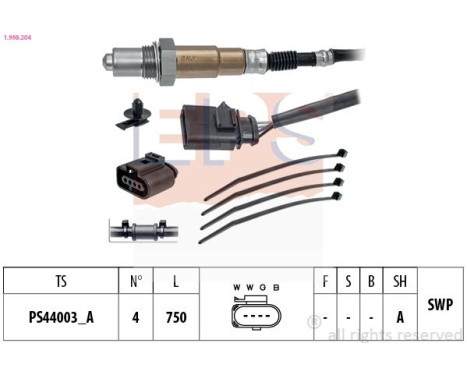 Lambda Sensor Made in Italy - OE Equivalent