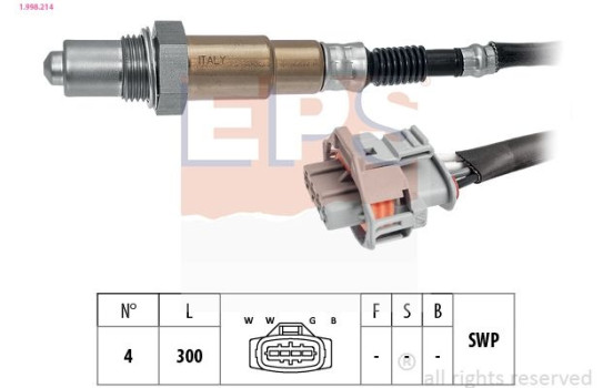 Lambda Sensor Made in Italy - OE Equivalent