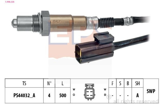 Lambda Sensor Made in Italy - OE Equivalent