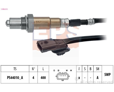 Lambda Sensor Made in Italy - OE Equivalent