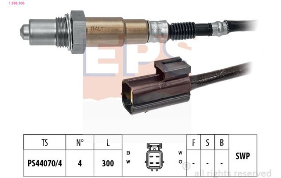 Lambda Sensor Made in Italy - OE Equivalent