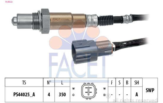 Lambda Sensor Made in Italy - OE Equivalent