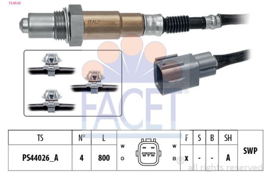 Lambda Sensor Made in Italy - OE Equivalent