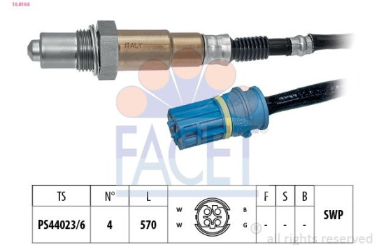 Lambda Sensor Made in Italy - OE Equivalent