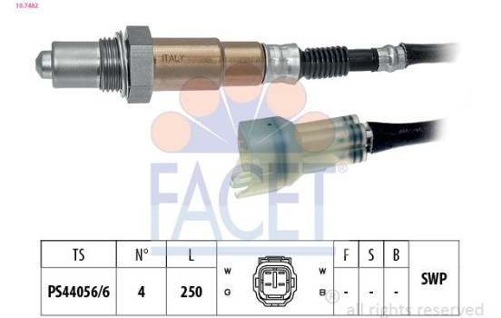 Lambda Sensor Made in Italy - OE Equivalent