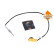 Sensor, exhaust gas temperature