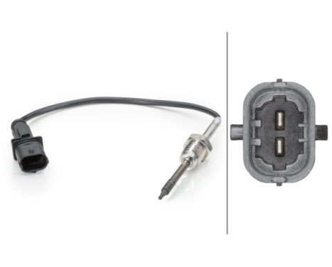 Sensor, exhaust gas temperature