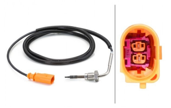 Sensor, exhaust gas temperature