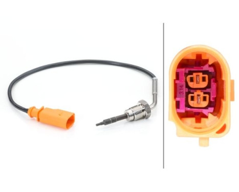 Sensor, exhaust gas temperature