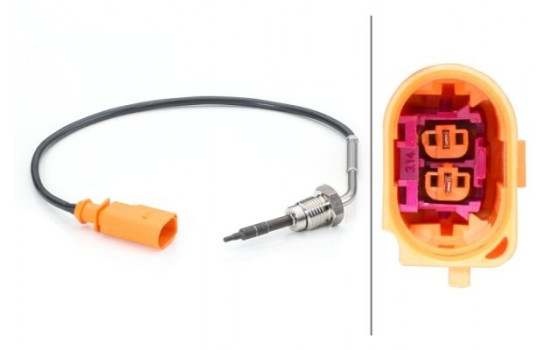 Sensor, exhaust gas temperature