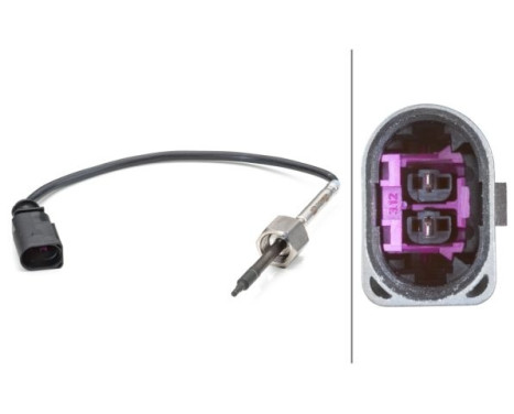 Sensor, exhaust gas temperature