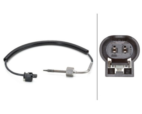 Sensor, exhaust gas temperature
