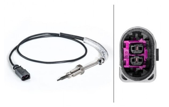 Sensor, exhaust gas temperature