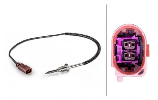 Sensor, exhaust gas temperature