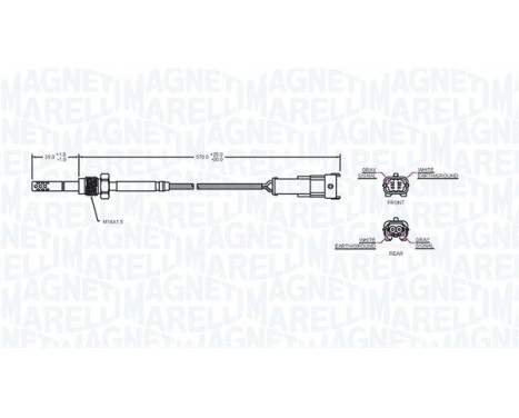 Sensor, exhaust gas temperature, Image 2