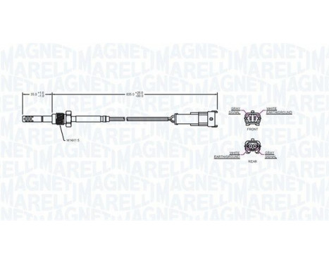 Sensor, exhaust gas temperature, Image 2