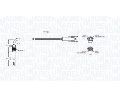 Sensor, exhaust gas temperature, Image 2